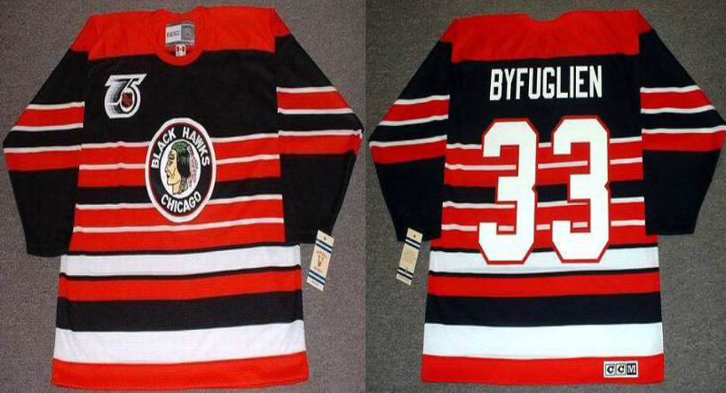 2019 Men Chicago Blackhawks #33 Byfuglien red CCM NHL jerseys->chicago blackhawks->NHL Jersey